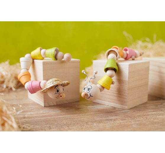 Perles en bois VBS