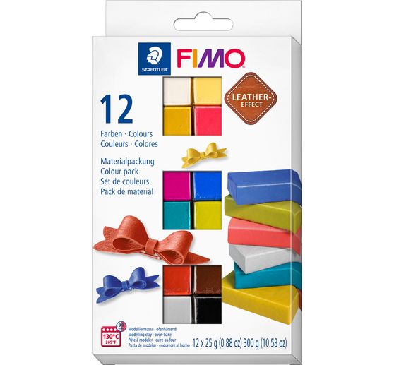 Assortiment FIMO soft « leather effect »