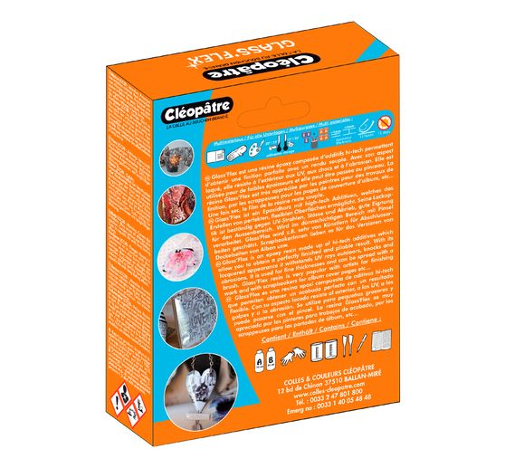 Résine Glass'Flex, 130 ml