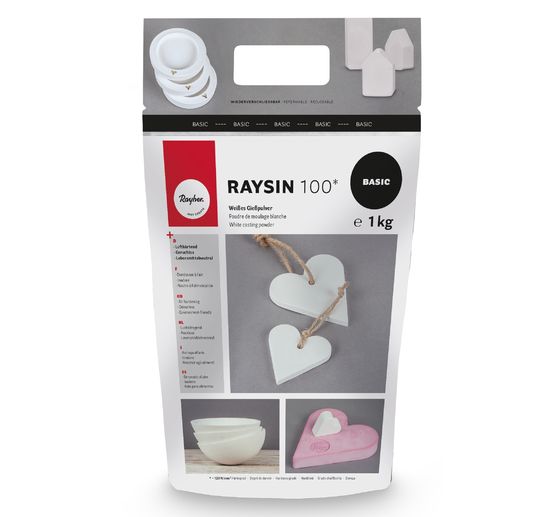 Casting powder "Raysin 100", white