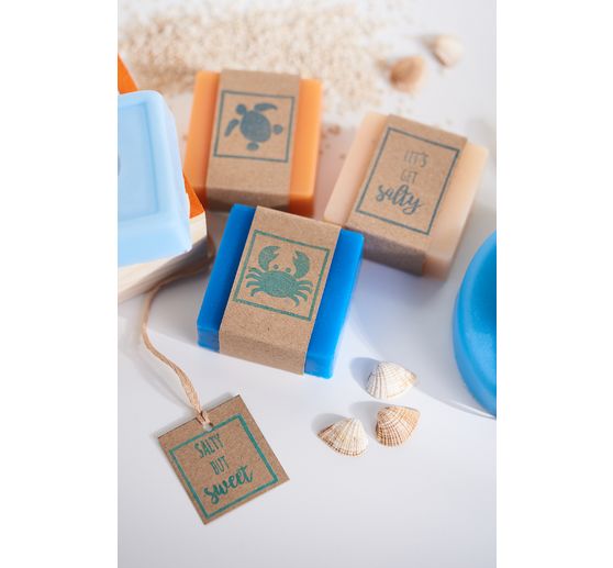 Savon écologique VBS pour moulage, Blanc