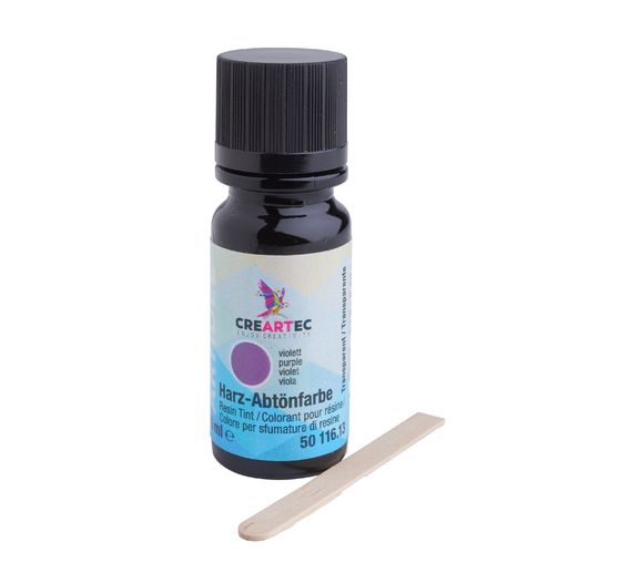 Colorant pour résines de coulée et émaillage à froid, transparent