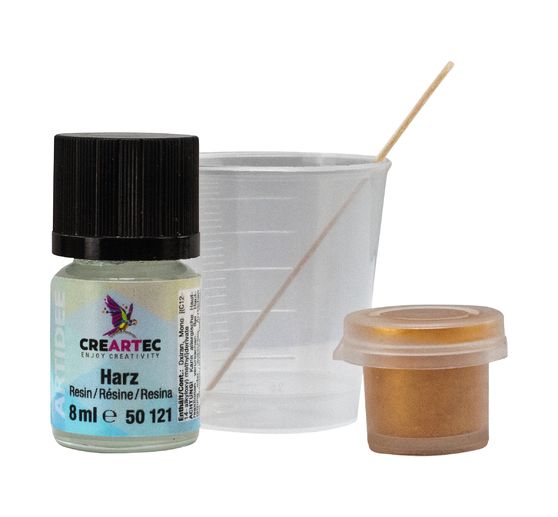 Colorant métallisé pour résine