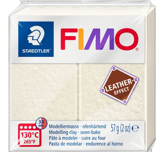 Coffret Pâte Fimo - Effet cuir - 12 x 25 g Modelage et outils