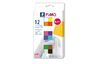Assortiment FIMO soft « Basic Colours »,12 demi-pains, 300 g