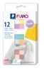 Assortiment FIMO soft « Pastel Colours »,12 demi-pains, 300 g