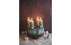 Bougies cylindriques, trempées, 4 pc.