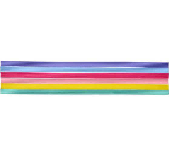 Bandes de cire « Pastel », env. 20 x 0,1 cm, 30 pièces