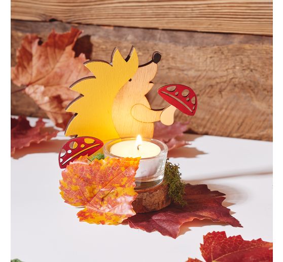 Bougies chauffe-plat, set de 75, Ø 3,8 cm, Blanc