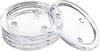 VBS Candles glass coaster, 5 pieces, Ø 10 cm