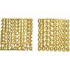 Set cire « Chiffres et lettres » Or