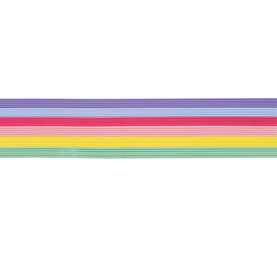 Bandes de cire « Pastel », env. 20 x 0,1 cm, 30 pièces