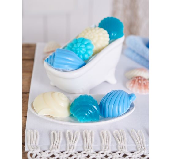 Ceramic soap dish "Bathtub", 15x7x7,2cm, white glossy
