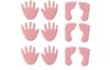 Motif en cire « Pieds & mains »