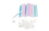 Bougies d’anniversaire avec supports, 24 pc.