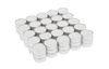 Bougies chauffe-plat, set de 75, Ø 3,8 cm, Blanc