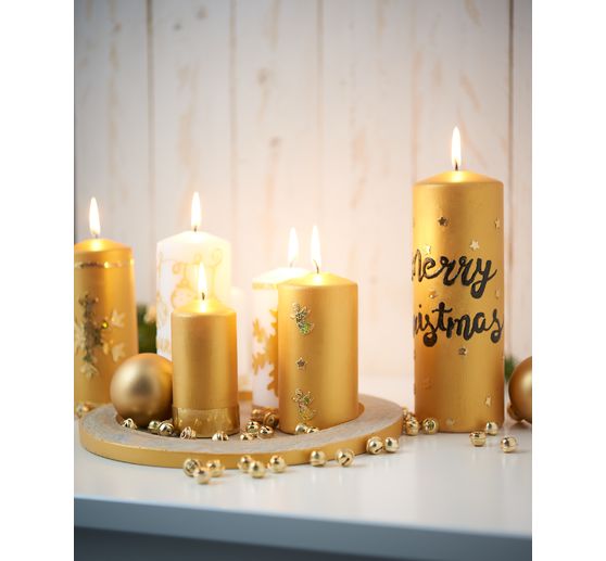 Assortiment de cire décorative