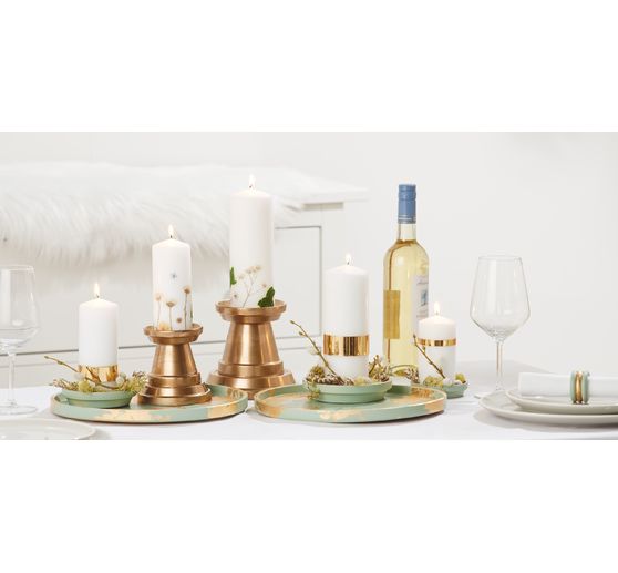 Bougie à tête plate, 150 x 60 mm