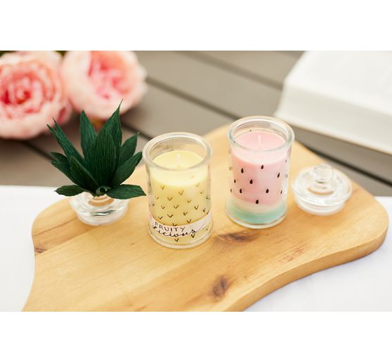 Wax colouring granulate