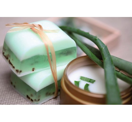 Savon glycérine écologique « Aloe Vera », Transparent