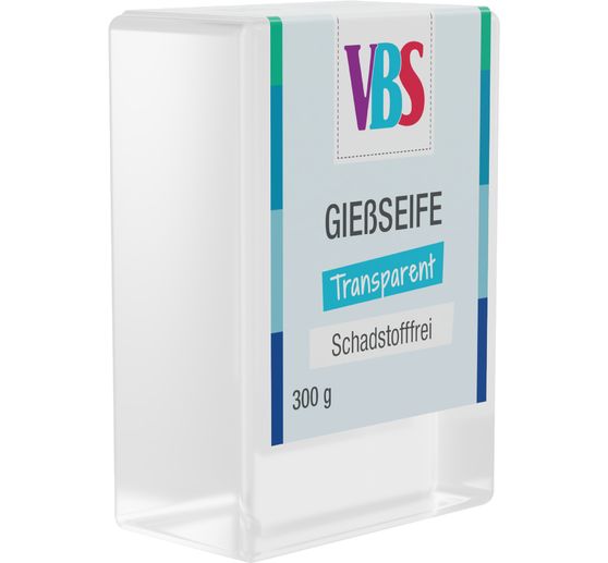 Savon écologique VBS pour moulage, Transparent