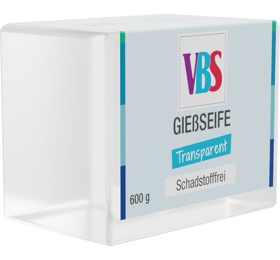 Savon écologique VBS pour moulage, Transparent