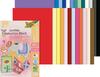 Bloc de 25 feuilles de carton photo 24 x 34 cm, 300 g/m², assorti