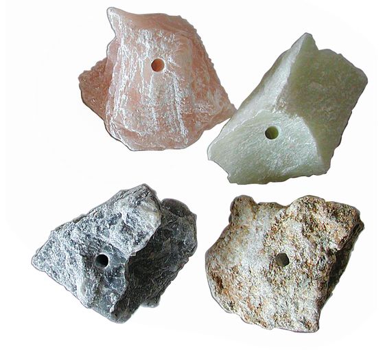 Amulettes stéatite, 4 pc.