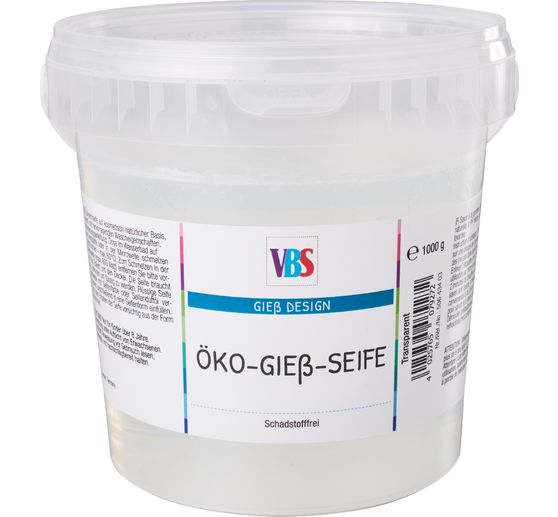 Savon écologique VBS pour moulage, Transparent