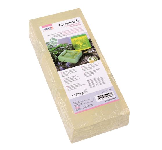 Savon glycérine écologique « Huile d'olive », Transparent