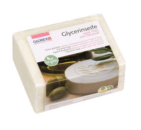 Savon glycérine écologique « Huile d'olive », Transparent