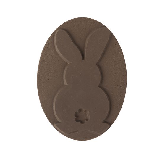 Empreinte de moulage « Lapin », 55x40mm, ovale