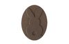 Empreinte de moulage « Lapin », 55x40mm, ovale