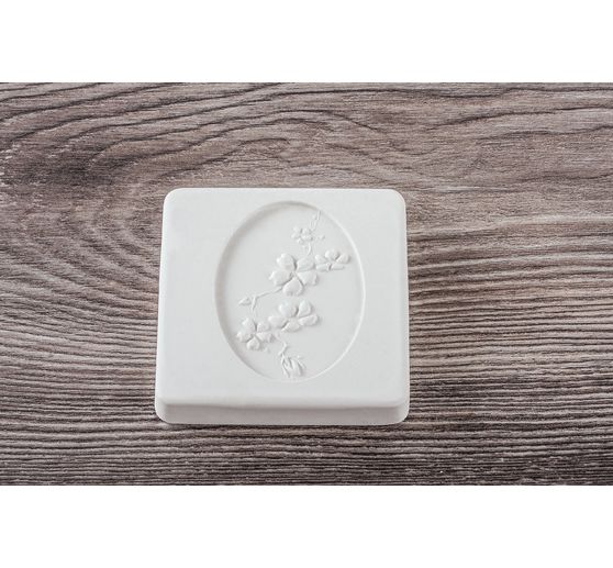 Empreinte de moulage « Fleurs de cerisier », oval