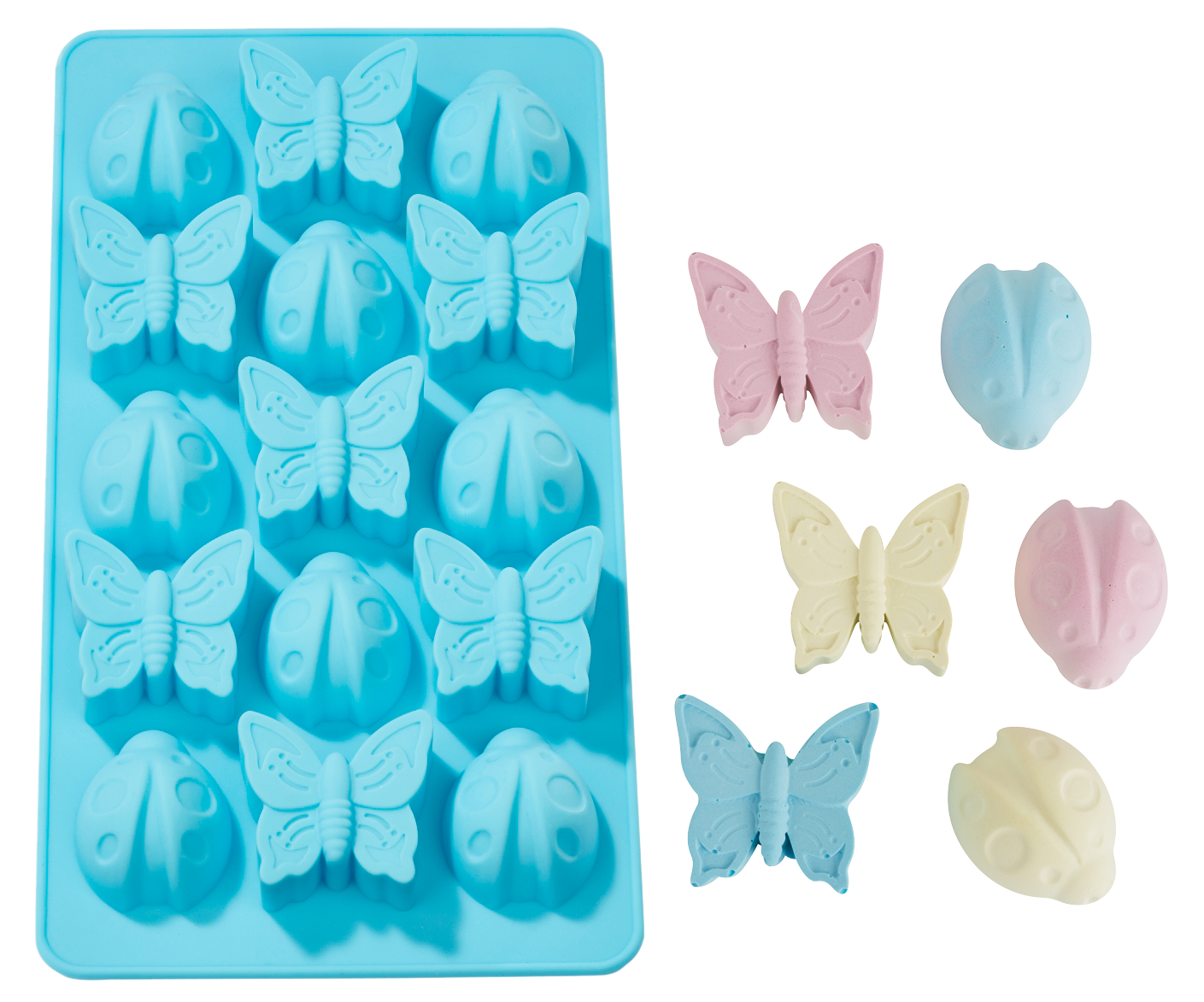 Moules en silicone pour marque-pages en résine – Forme de
