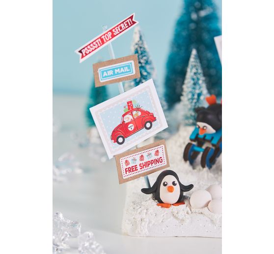 Autocollant Courrier de Noël - VBS Hobby