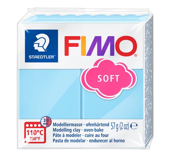 FIMO effect couleurs pastel, 57 g