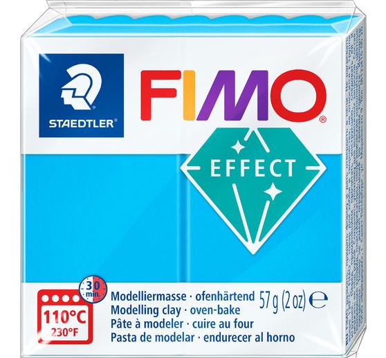 FIMO Effect - Couleurs transparentes, 57 g