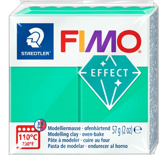 FIMO Effect - Couleurs transparentes, 57 g