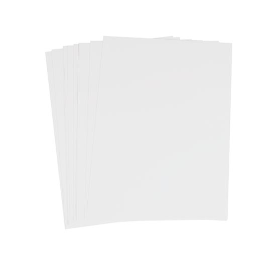 Cartes à peindre encaustique, blanches, A5,10 pc.