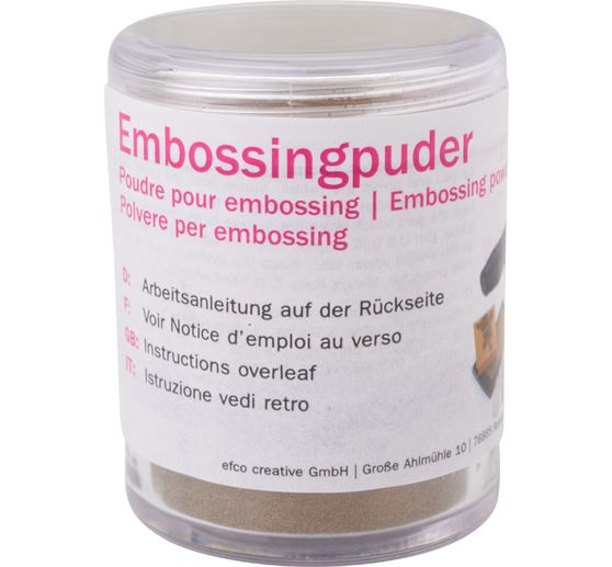 Poudre à brûler pour embossage, 10 g