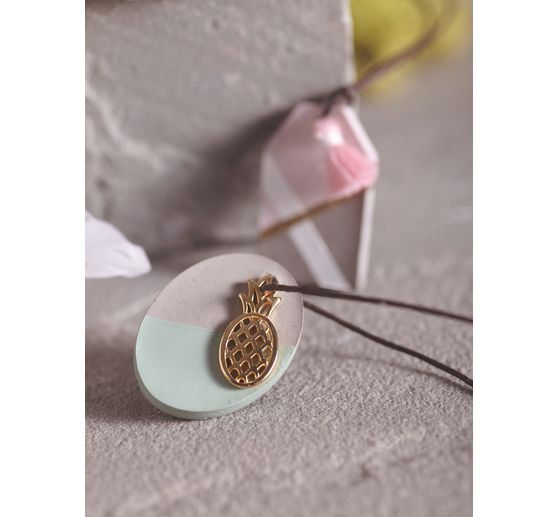 Moule pour pendentif « Ovale », env. 2,9 x 3,9 cm