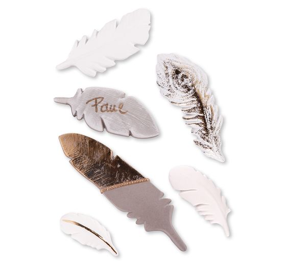 Moule « Plumes », 6 motifs