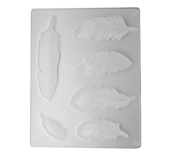 Moule « Plumes », 6 motifs