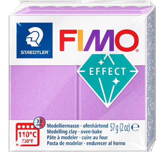 FIMO effect "Pearlescent colors"