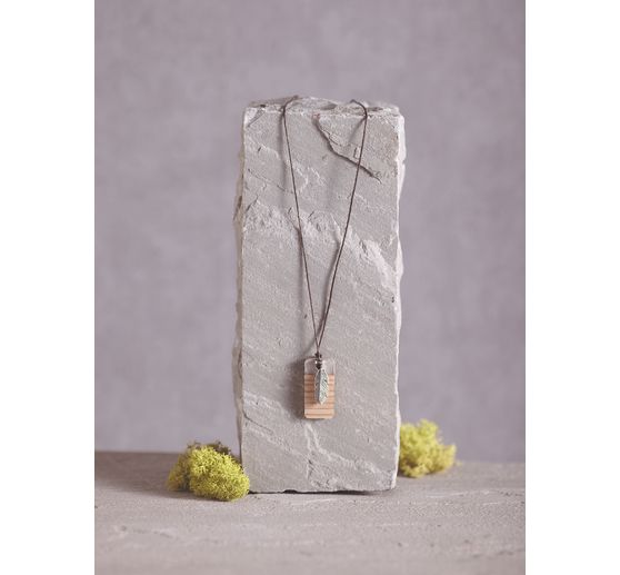 Moule pour pendentif « Rectangle », env. 1,9 x 3,9 cm