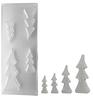Moule "4 sapins", env. 8-16 cm