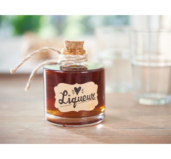 Bouteilles en verre à fermeture mécanique VBS, 2 pc.