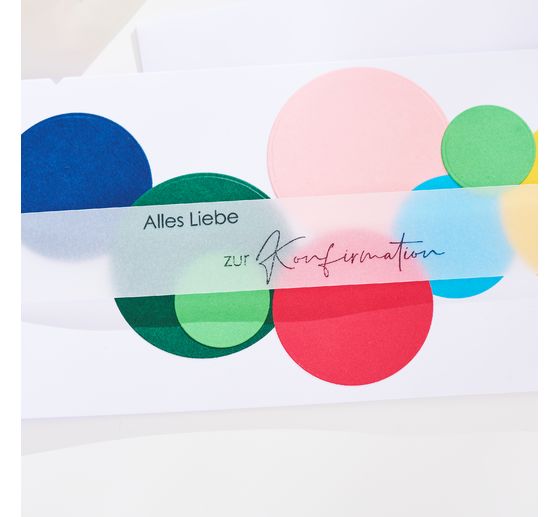 Cartes doubles avec enveloppes « DL », 50 pc.