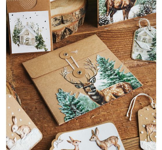 Cartes & Enveloppes VBS &laquo; Vintage M&eacute;ga-set &raquo;